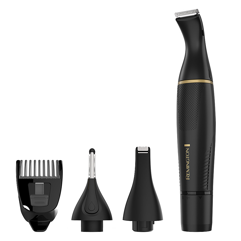 Remington - Ultimate Precision Detail Rechargeable Hair Trimmer Dry - black
