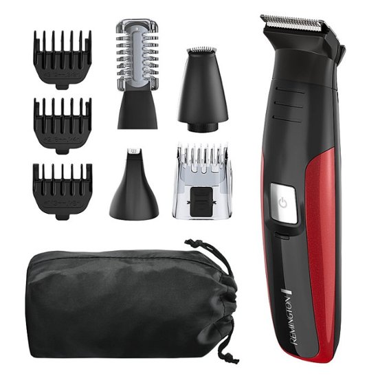 Remington - Multigroomer Rechargeable Hair Trimmer Dry - black
