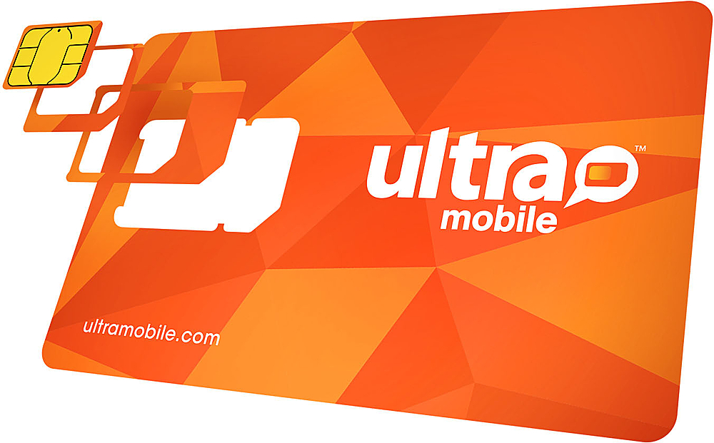 Ultra Mobile 1-Month Unlimited Prepaid SIM Card Orange UM001090 - Best Buy