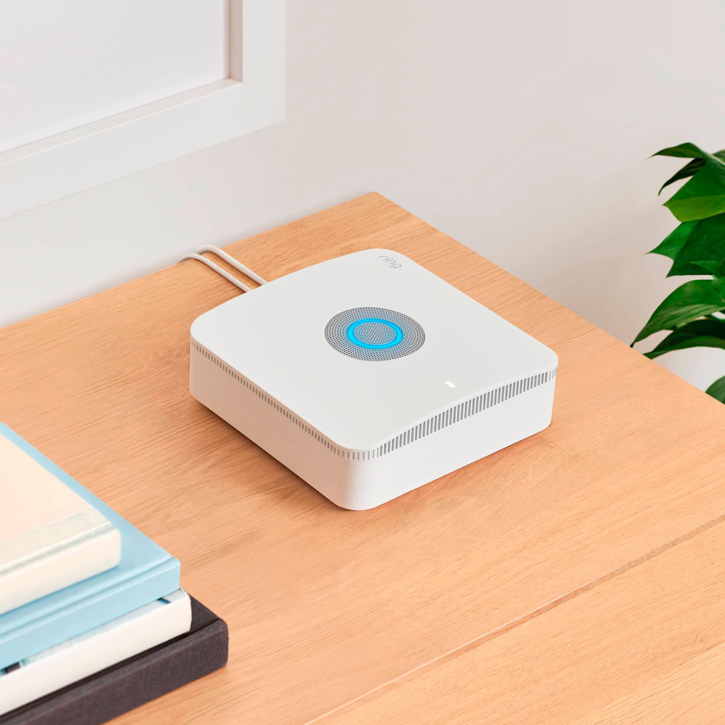 Alt View 11. Ring - Alarm Pro Base Station - White.