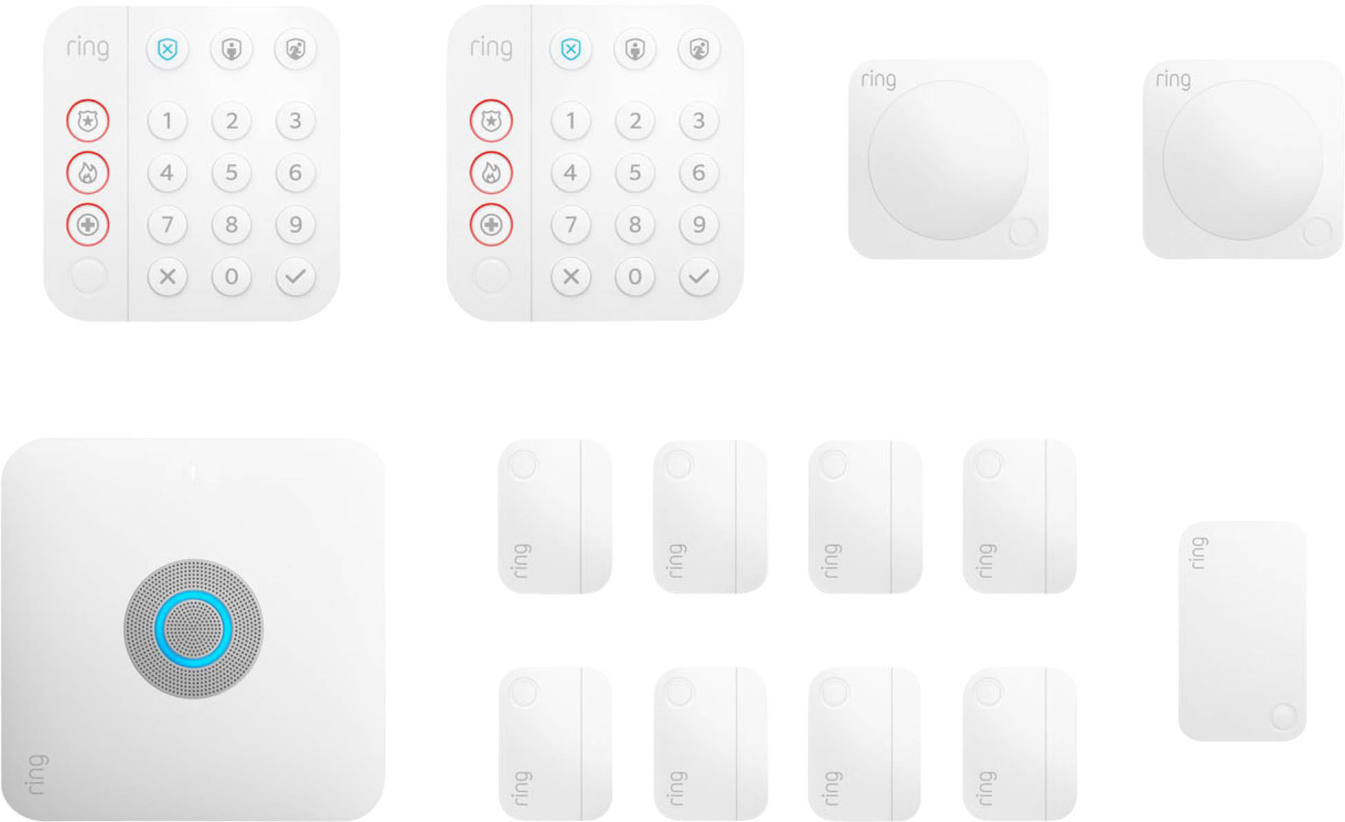 Ring Alarm Pro Home Security Kit 14 Pieces White B08HSVCB5M - Best Buy