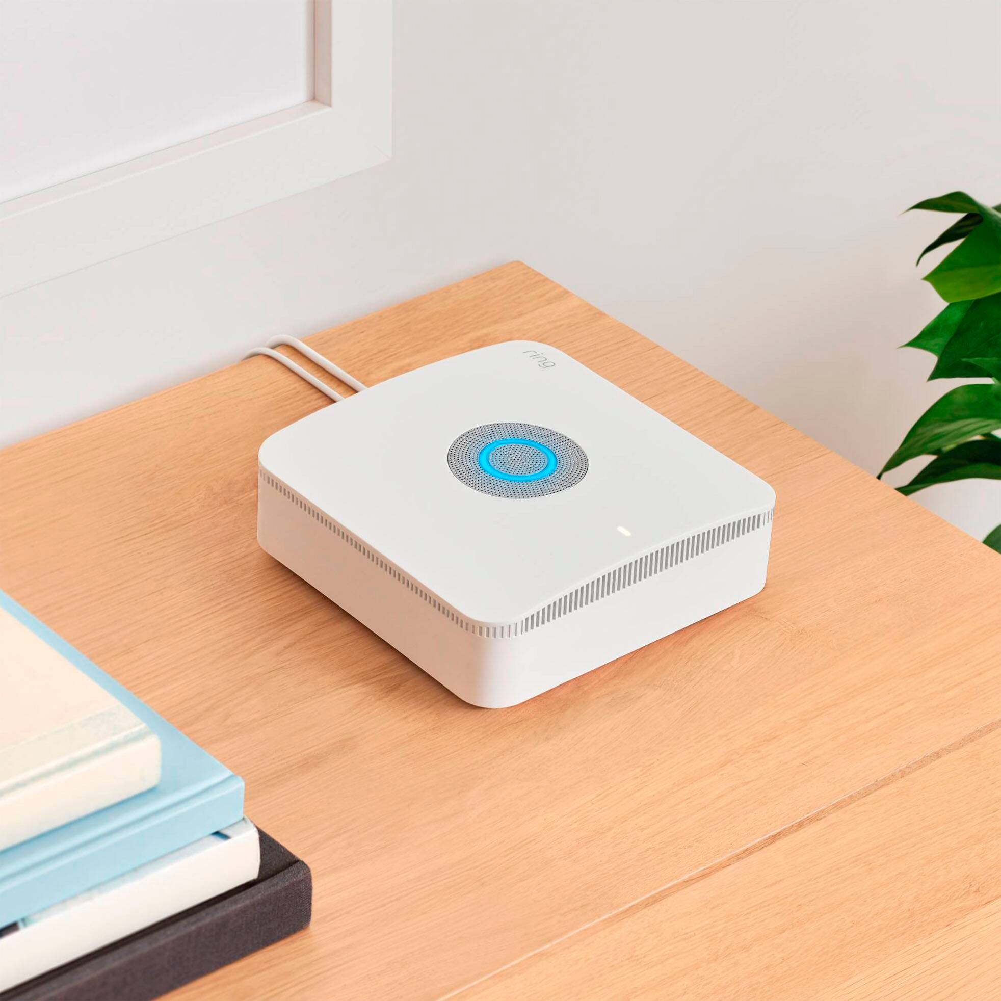 Alt View 11. Ring - Alarm Pro Home Security Kit 14 Pieces - White.