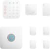 Front. Ring - Alarm Pro Home Security Kit 8 Pieces - White.