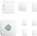 Front. Ring - Alarm Pro Home Security Kit 8 Pieces - White.