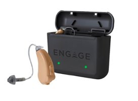 Lucid Audio - ENGAGE™️ HEARING AID PAIR WITH RECHARGEABLE TECHNOLOGY ANDROID - BEIGE - Front_Zoom