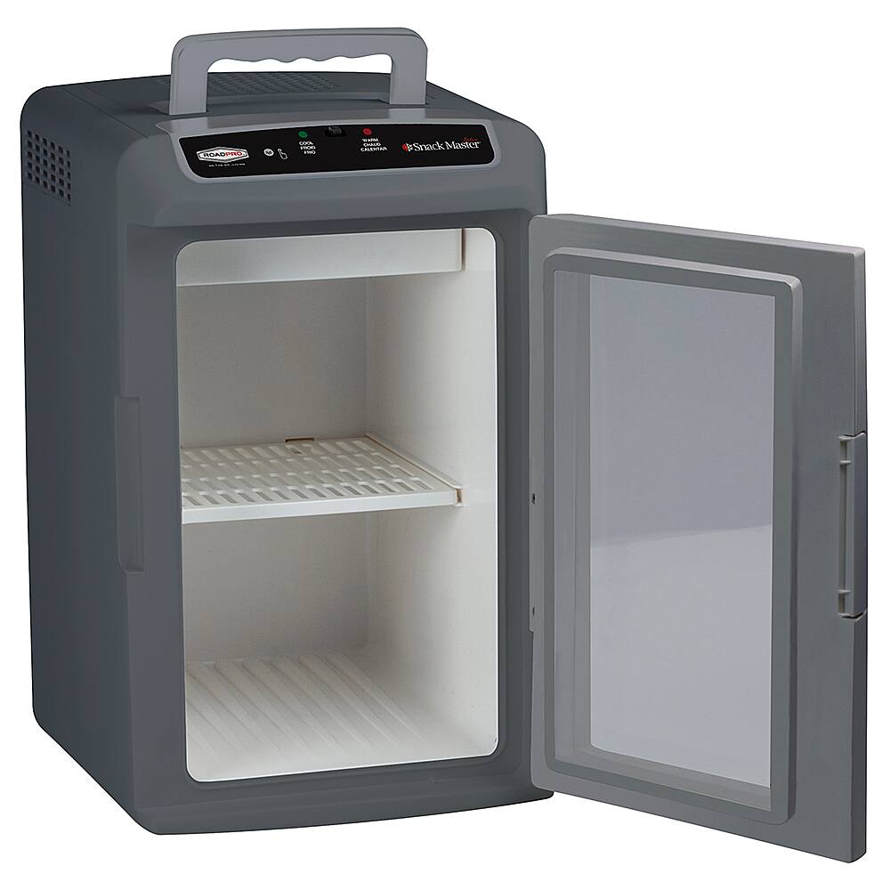 Alt View 12. RoadPro - Snackmaster Cooler/Warmer - Gray.