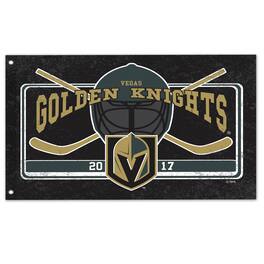 Evergreen Enterprises - Vegas Golden Knights 36" x 52" Linen Estate Flag - Multicolor