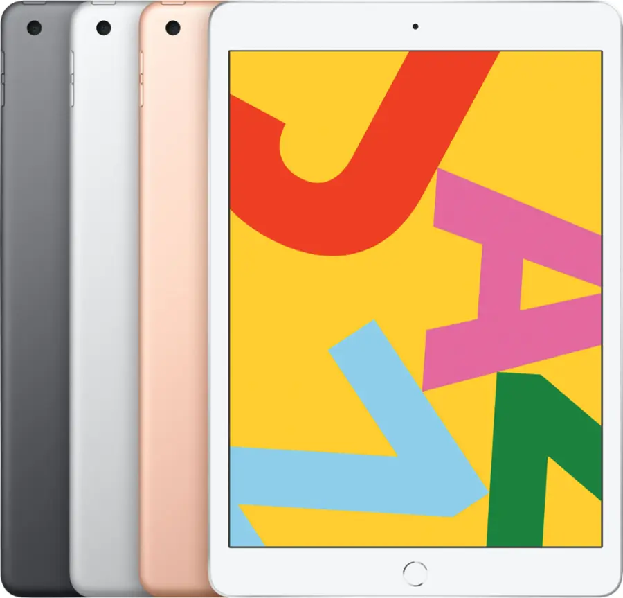 Alt View 15. Apple - Geek Squad Certified Refurbished 10.2-Inch iPad -  - (7th Generation) with Wi-Fi - 32GB - Gold.