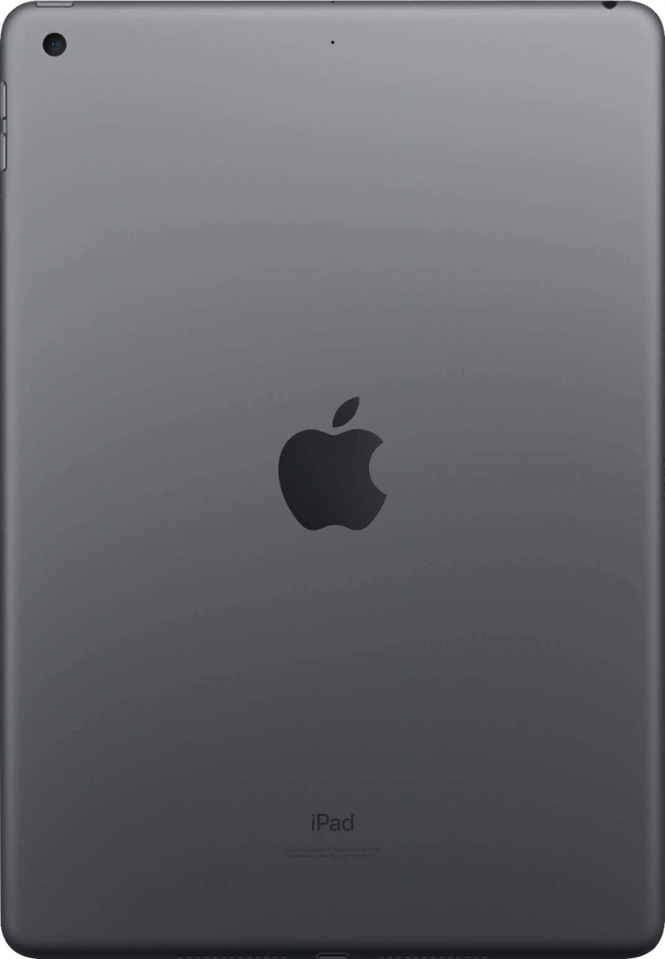Back. Apple - Geek Squad Certified Refurbished 10.2-Inch iPad (7th Generation) with Wi-Fi - 128GB - Space Gray.