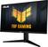 Angle. ASUS - TUF 28” Fast IPS 4K 144Hz HDMI 2.1 1ms G-SYNC/FreeSync Gaming Monitor with HDR (DisplayPort,USB) - Black.