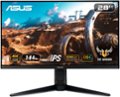 Front Zoom. ASUS - TUF 28” Fast IPS 4K 144Hz HDMI 2.1 1ms G-SYNC/FreeSync Gaming Monitor with HDR (DisplayPort,USB) - Black.