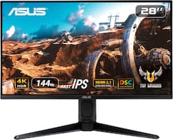 ASUS TUF 28” Fast IPS 4K 144Hz HDMI 2.1 1ms G SYNC/FreeSync Gaming ASUS TUF 28” Fast IPS 4K 144Hz HDMI 2.1 1ms G SYNC/FreeSync Gaming