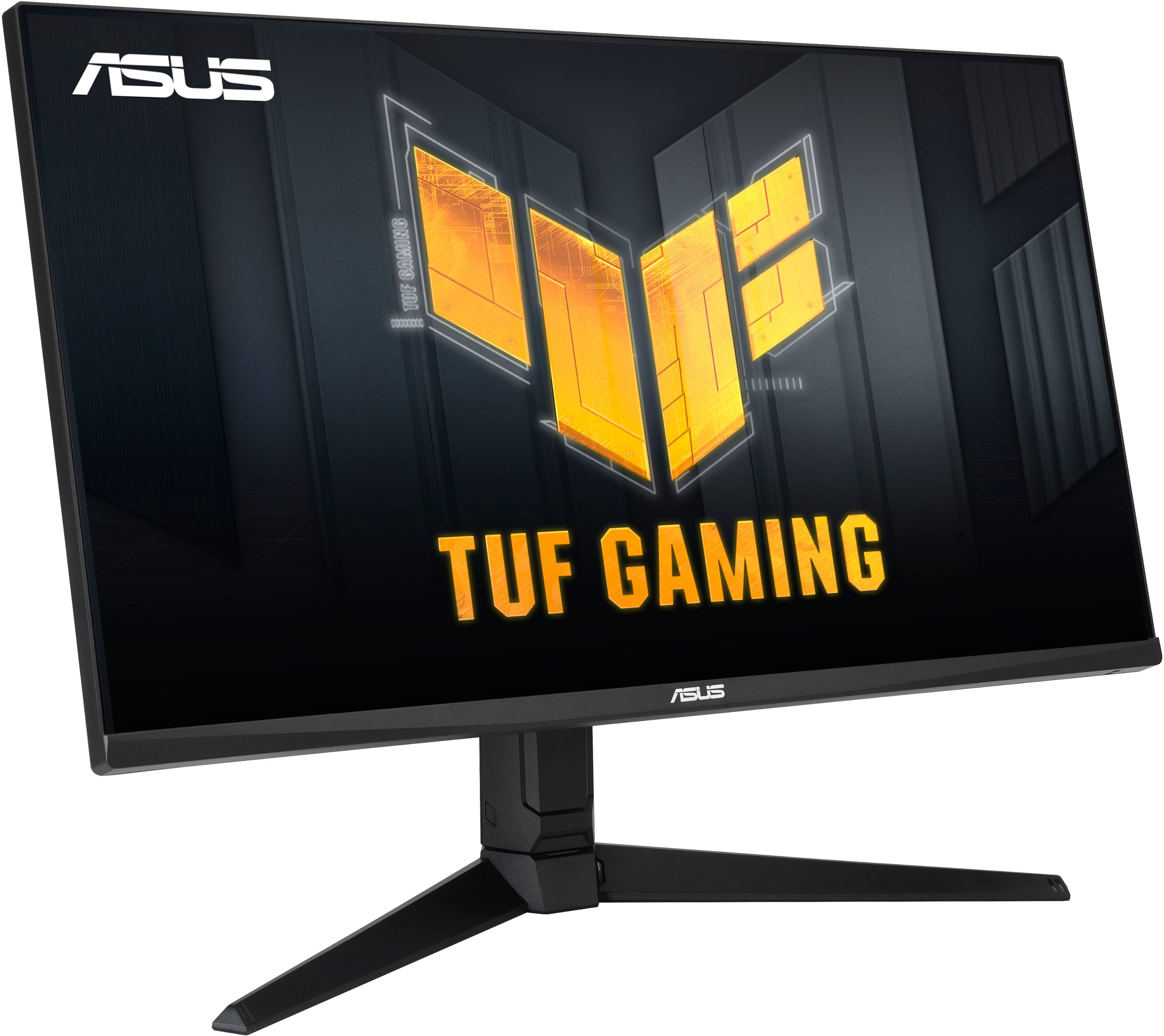 Alt View 1. ASUS - TUF 28” Fast IPS 4K 144Hz HDMI 2.1 1ms G-SYNC/FreeSync Gaming Monitor with HDR (DisplayPort,USB) - Black.