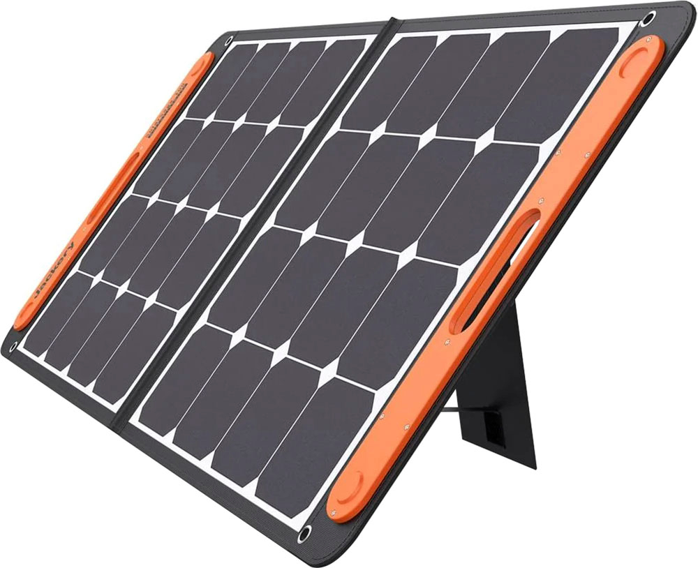 Jackery SolarSaga 100W Foldable Solar Panel Black SolarSaga 100 - Best Buy