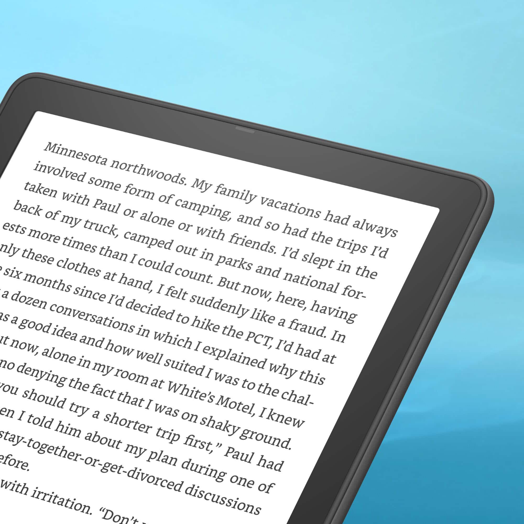 Kindle Paperwhite Signature Edition: With 32 GB storage, wireless charging, and faster page turns.