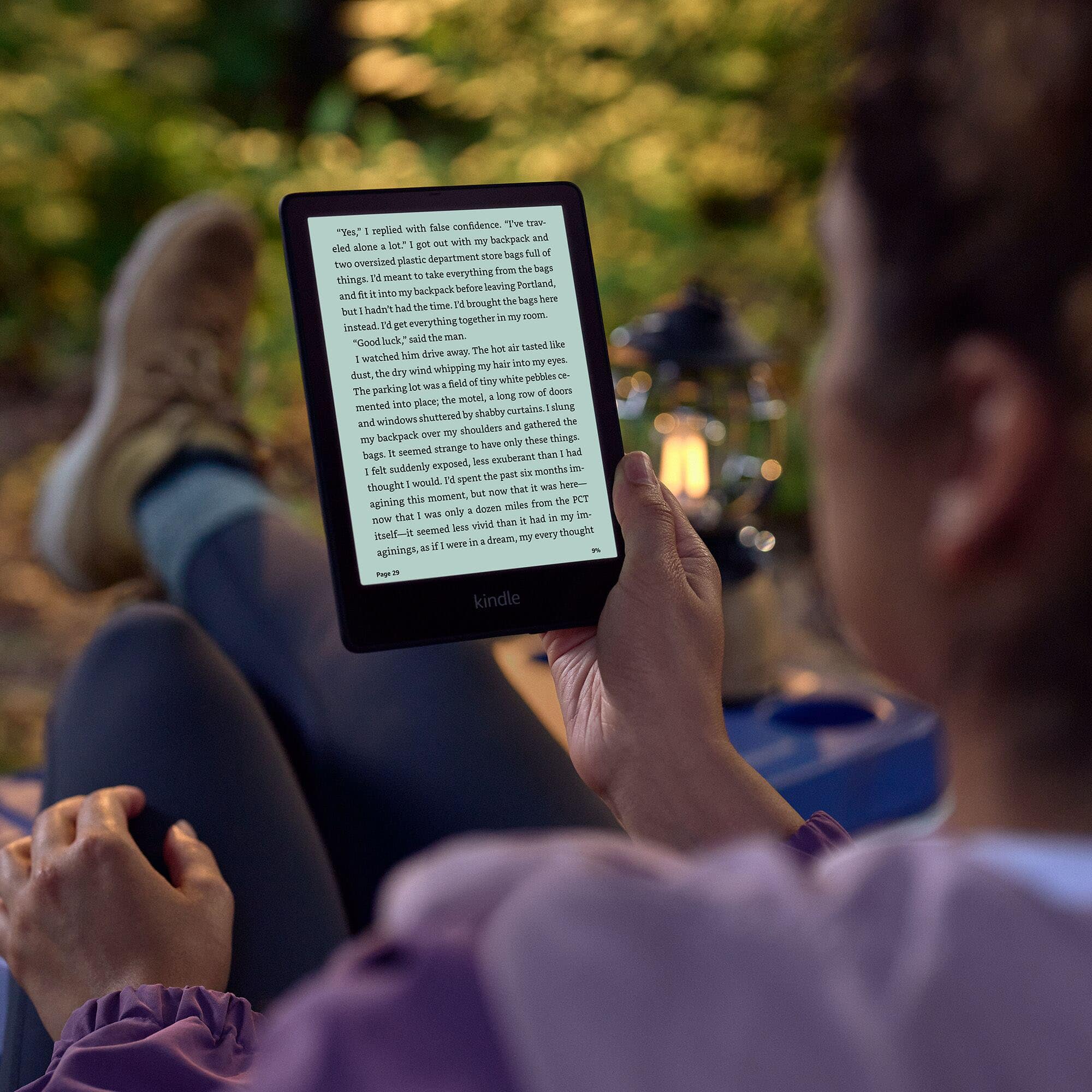 Back. Amazon - Kindle Paperwhite Signature Edition - 32GB - Black.