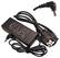 Front. DENAQ - AC Power Adapter and Charger for Select Toshiba Satellite Laptops - Black.