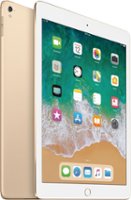 Apple - Geek Squad Certified Refurbished 9.7-Inch iPad Pro with WiFi - 32GB - Gold - Angle_Zoom