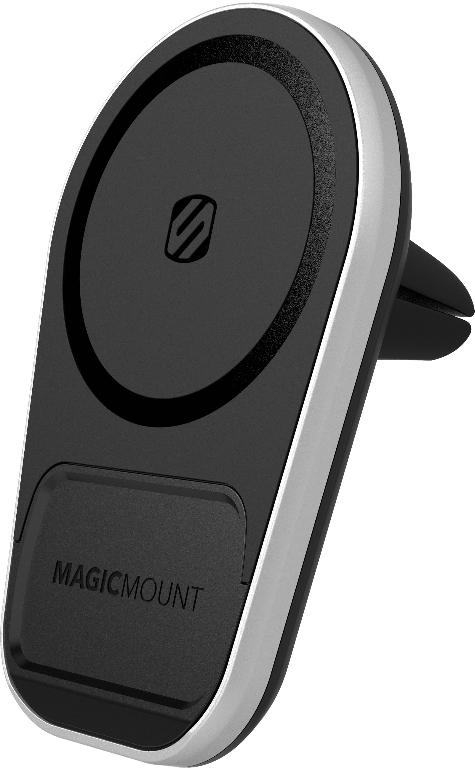 Angle View: Scosche - MagicMount Pro Charge5 Dash / Vent for most Cell Phones - Black