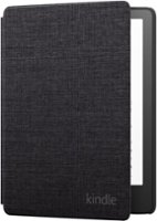 Amazon - Kindle Paperwhite Fabric Case (11th Generation-2021) - Black - Front_Zoom