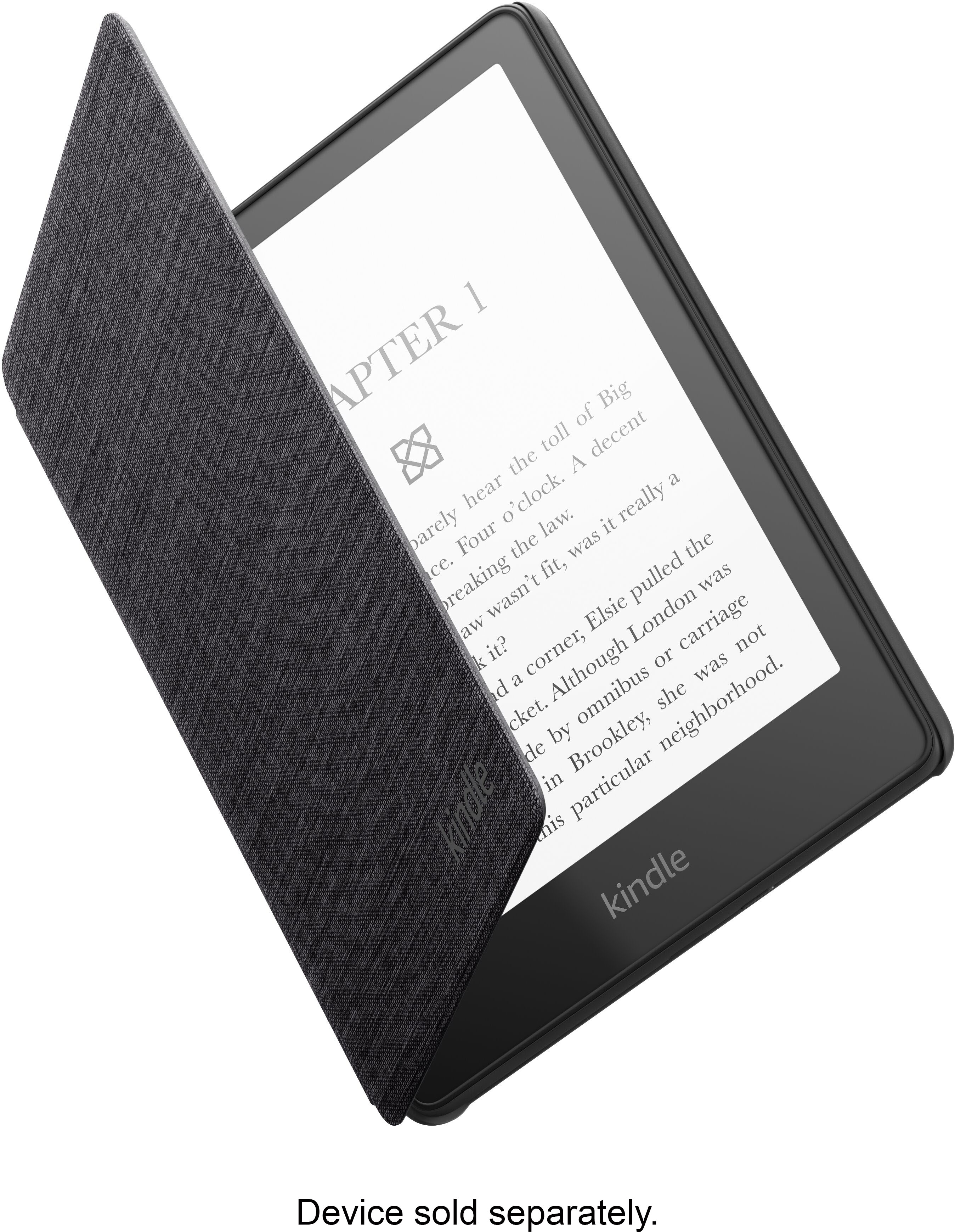 Official: Kindle Scribe Essentials Bundle including Kindle Scribe  (64 GB), Premium Pen, Fabric Cover - Rose, and Power Adapter