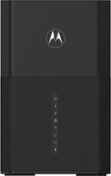 Motorola - MT8733 32x8 DOCSIS 3.1 Modem + AX6000 Router with Voice for Xfinity - Black - Front_Zoom