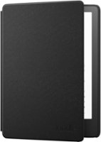 Amazon - Kindle Paperwhite Leather Case (11th Generation-2021) - Black - Front_Zoom