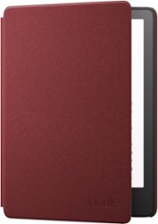 Amazon - Kindle Paperwhite Cover Leather (11th Generation-2021) - Merlot - Front_Zoom