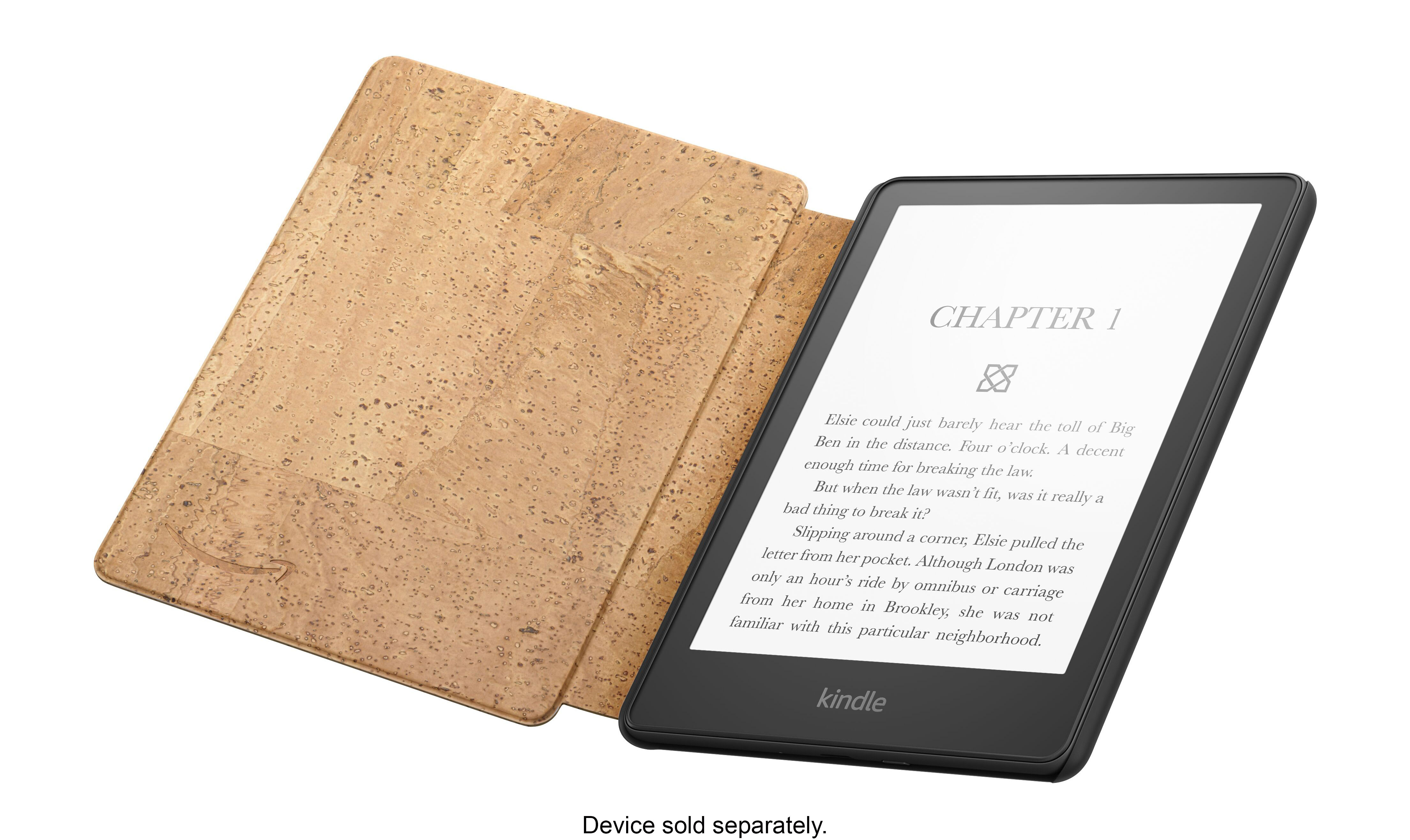 Best Buy:  Kindle Paperwhite Cover (11th Generation-2021) Light Cork  B08VYKKNBT