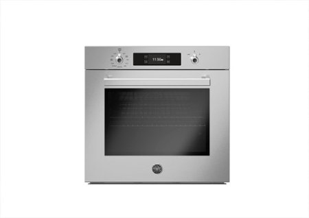 30 Inch Built-In Single Electric Convection Wall Oven Self-Clean with Bertazzoni Assistant - Stainless Steel