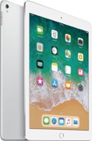 Apple - Geek Squad Certified Refurbished 9.7-Inch iPad Pro with WiFi - 128GB - Silver - Angle_Zoom
