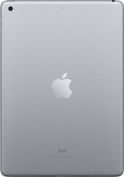 Apple - Geek Squad Certified Refurbished iPad 6th gen with Wi-Fi - 32GB - Space Gray - Back_Zoom