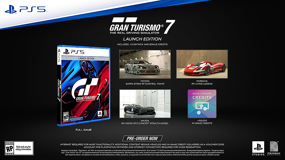 Zoom out on Alt View Zoom 11. Gran Turismo 7 – PS5 Launch Edition - PlayStation 5.