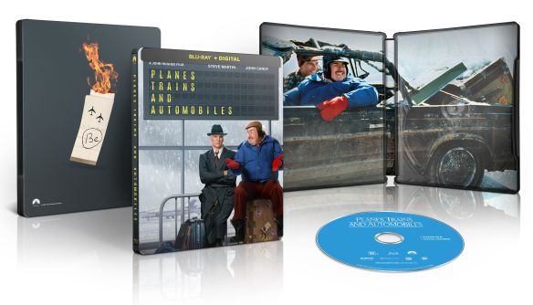  Planes, Trains &amp; Automobiles [SteelBook] [Includes Digital Copy] [Blu-ray] [1987]