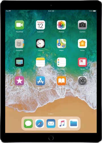 Apple - Geek Squad Certified Refurbished 12.9-Inch iPad Pro (3rd generation) with Wi-Fi - 512GB - Space Gray