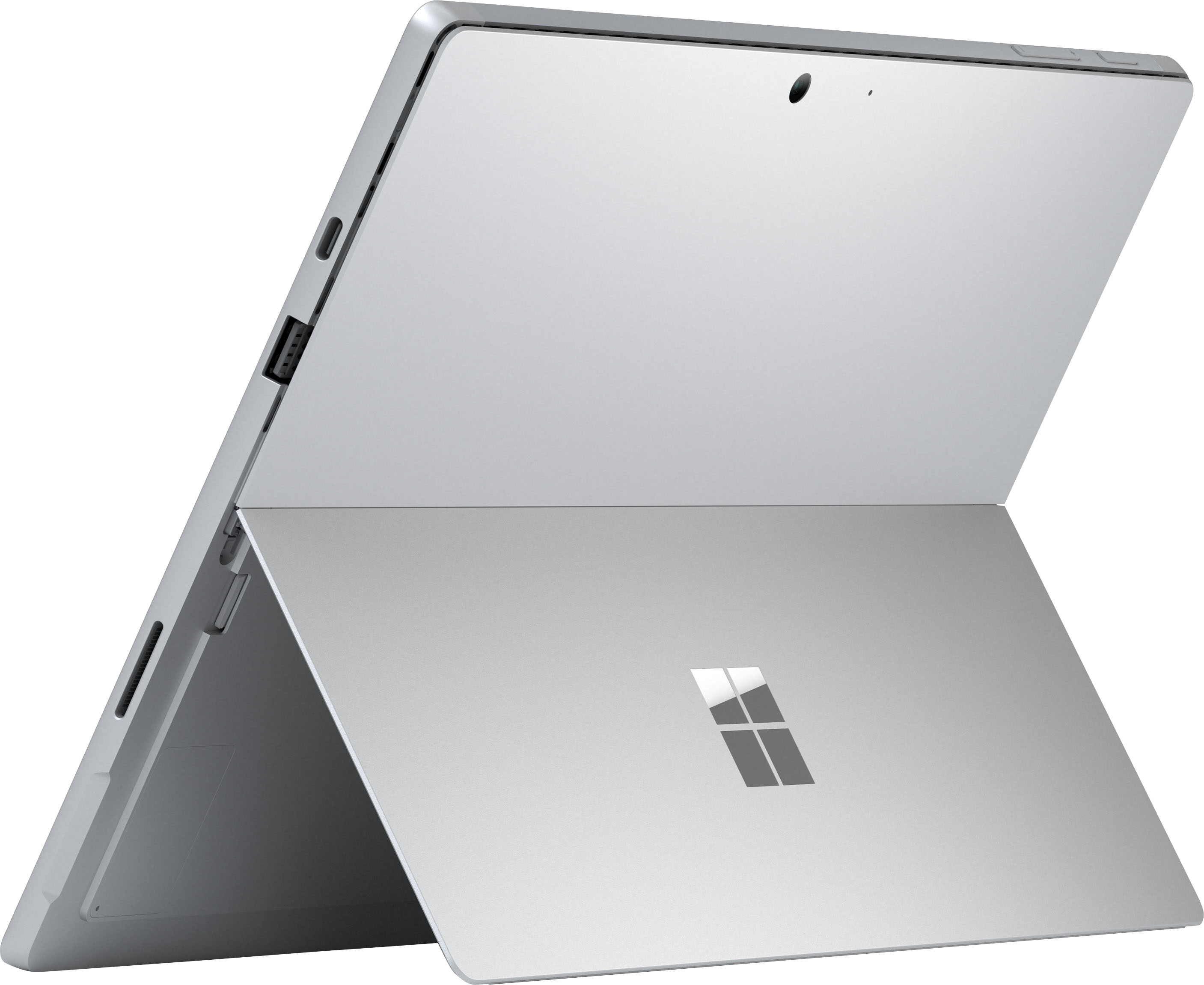 Microsoft - Surface Pro 7+ - 12.3” Touch Screen – Intel Core i3 – 8GB  Memory – 128GB SSD with Black Type Cover (Latest Model) - Platinum