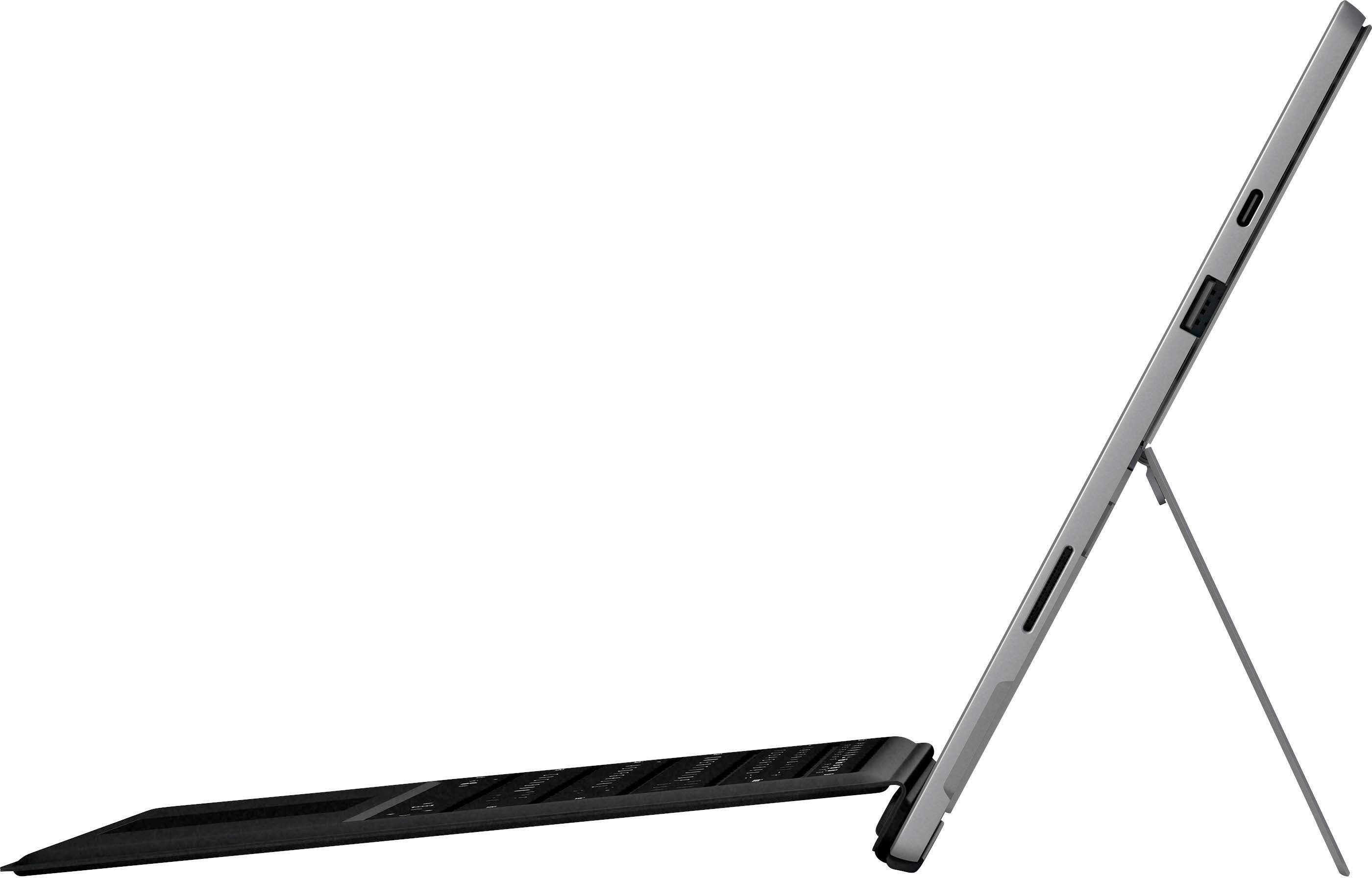 Alt View 17. Microsoft - Surface Pro 7+ - 12.3” Touch-Screen - Intel Core i3 - 8GB Memory - 128GB SSD with Black Type Cover - Platinum.