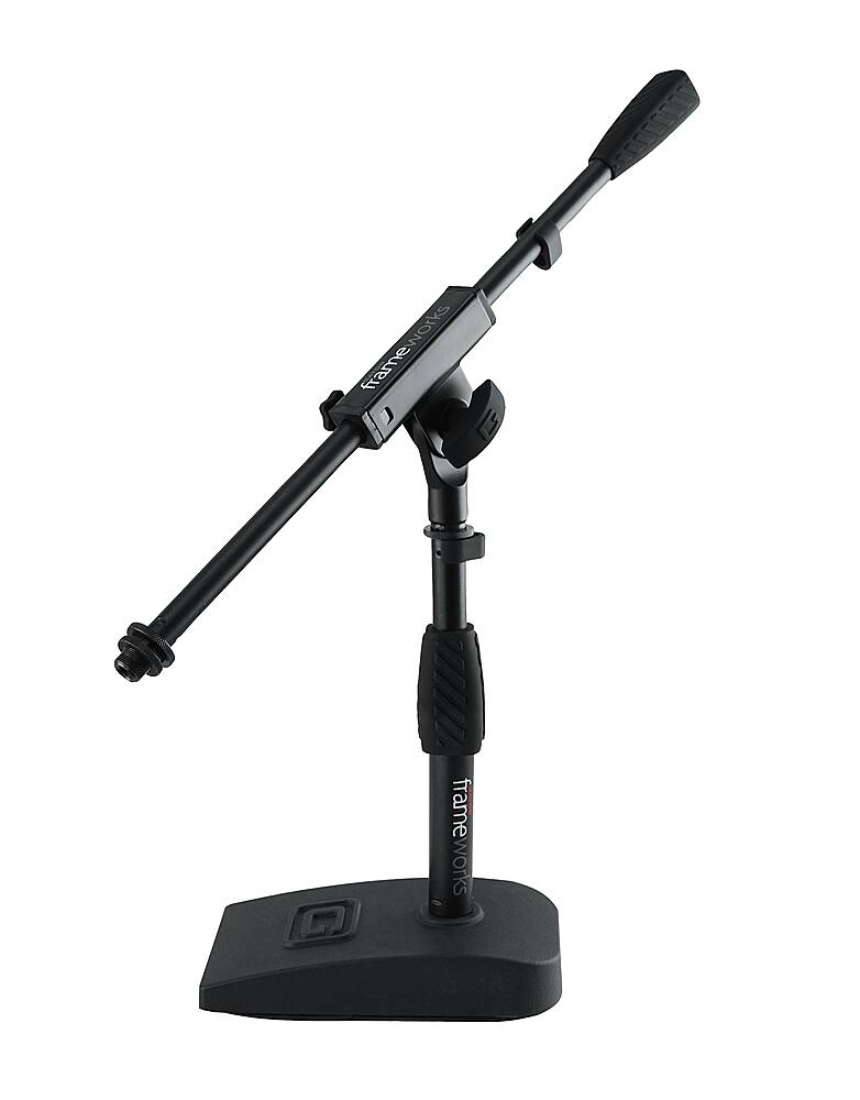 Alt View 11. Gator Frameworks - Bass Drum and Amp Mic Stand - Black.