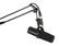 Alt View 12. Gator Frameworks - Desk-Mounted Broadcast Boom Stand - Black.