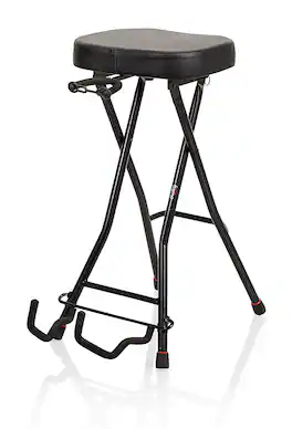 Gator Frameworks - Guitar Stool w/ Stand - Black