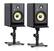 Alt View 11. Gator Frameworks - Desktop Studio Monitor Stand - Black.