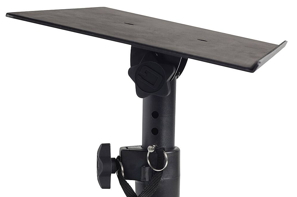 Alt View 12. Gator Frameworks - Desktop Studio Monitor Stand - Black.