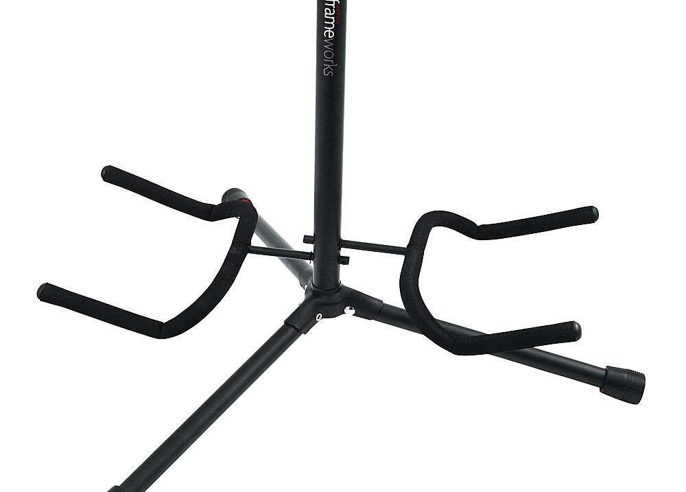 Alt View 11. Gator Frameworks - Double Guitar Stand - Black.