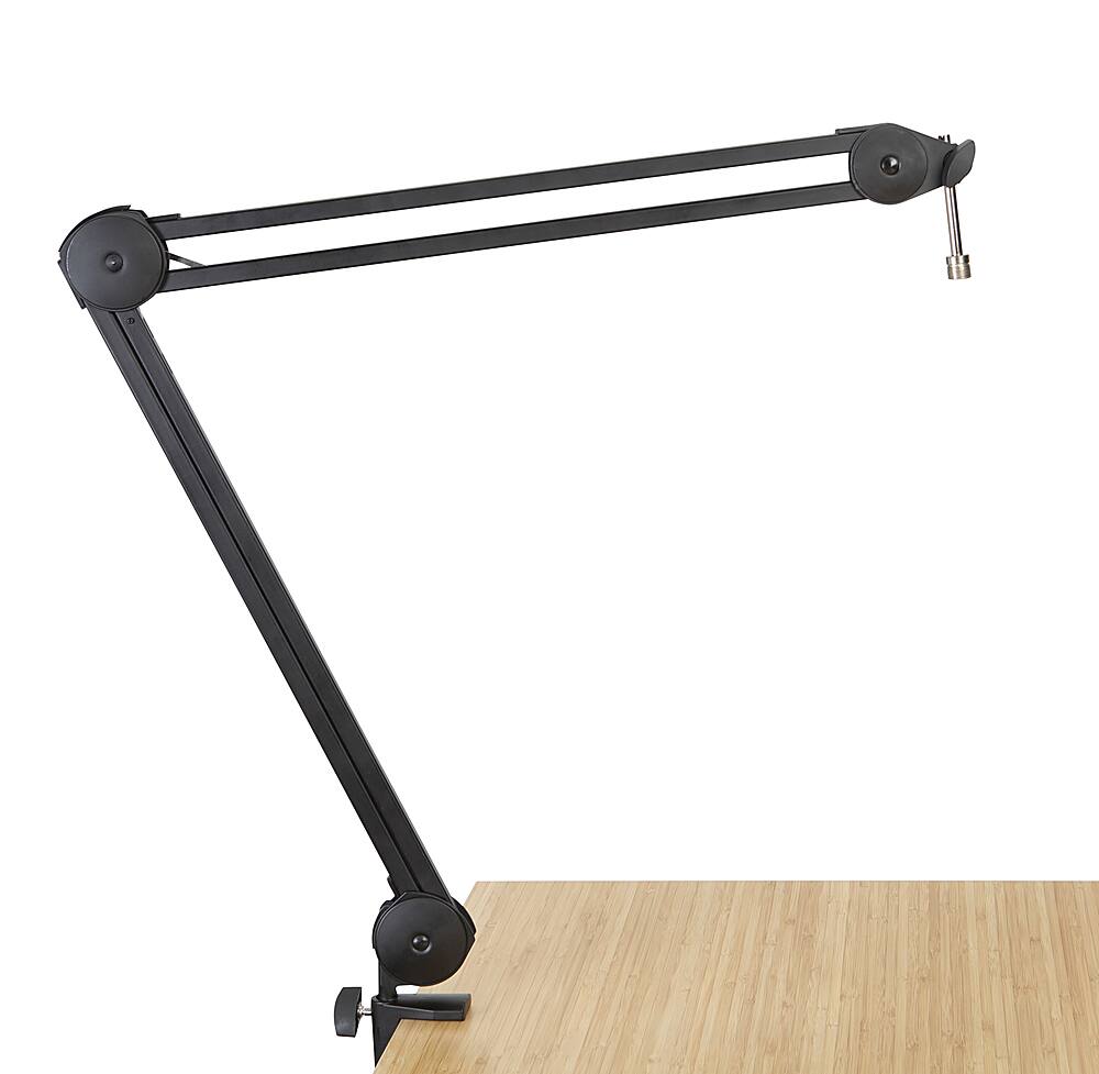 Left. Gator Frameworks - Desktop Boom Stand - Black.