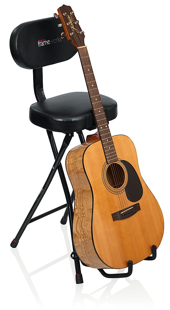 gator guitar seat and stand combo