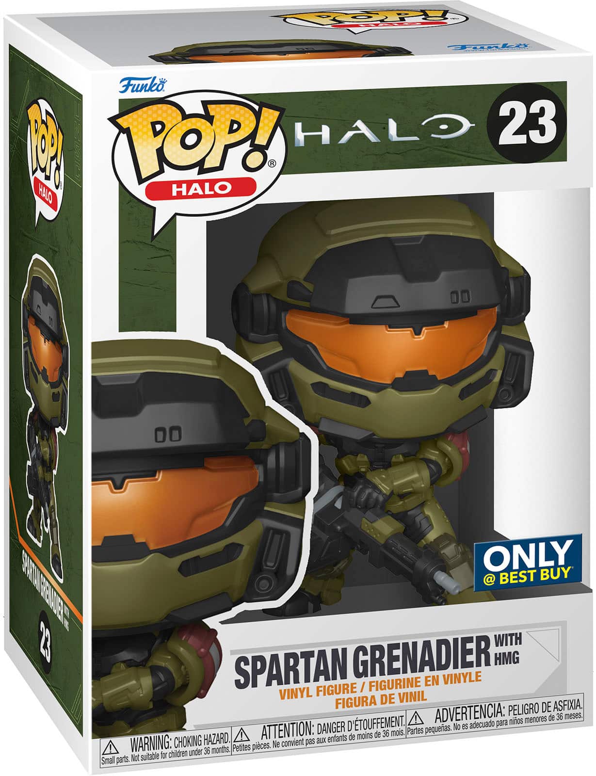 Alt View 12. Funko - POP! Games: Halo Infinite - Spartan Grenadier with HMG.