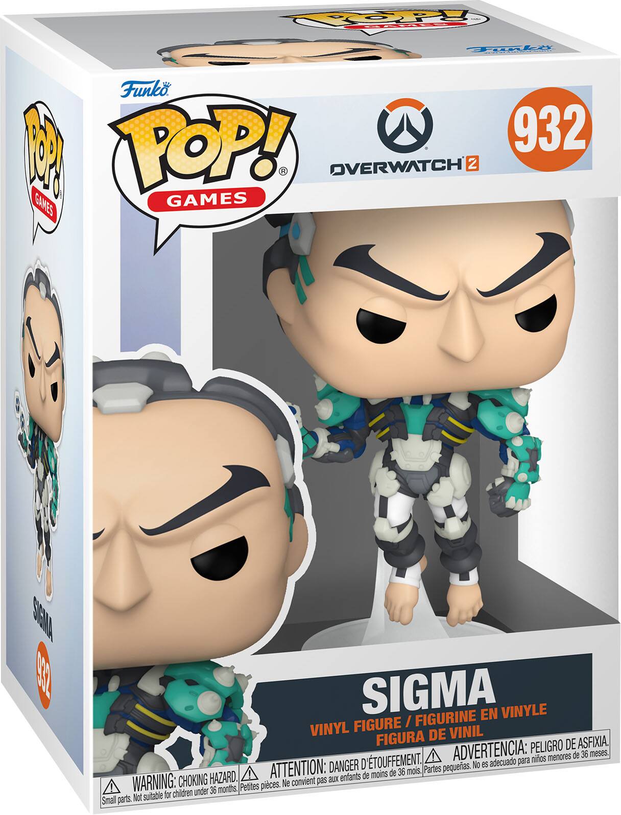 Angle. Funko - POP Games: Overwatch 2 - Sigma.
