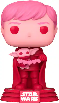 Front. Funko - POP Star Wars: Valentines S2- Luke & Grogu.