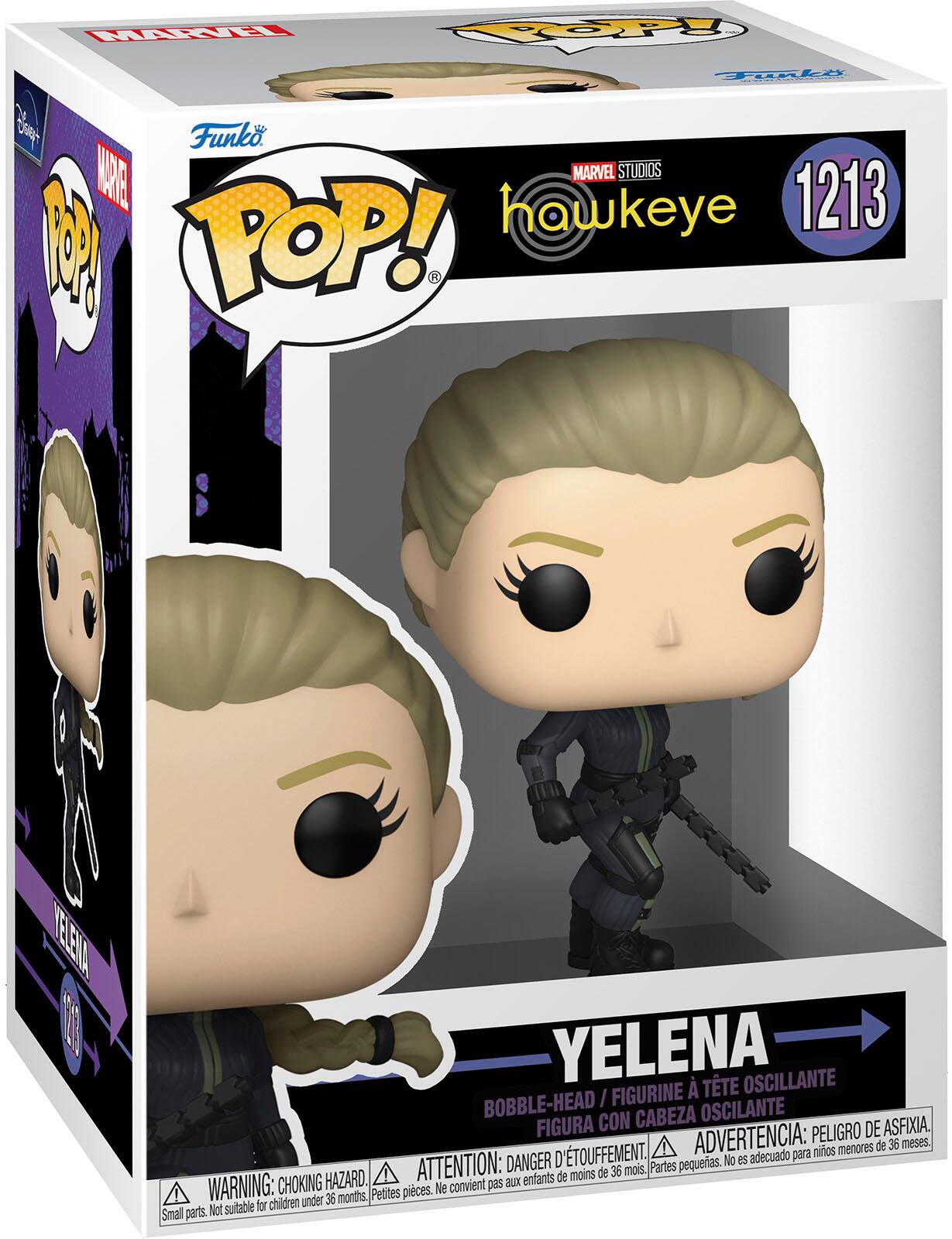 Angle. Funko - POP! TV: Marvel Studios Hawkeye - Yelena.