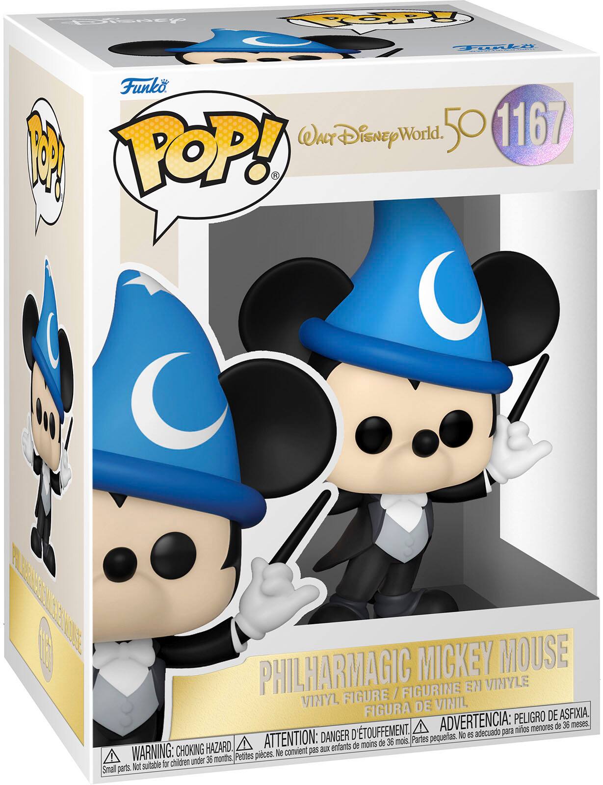 Angle View: Funko - POP Disney: WDW50- Philharmagic Mickey